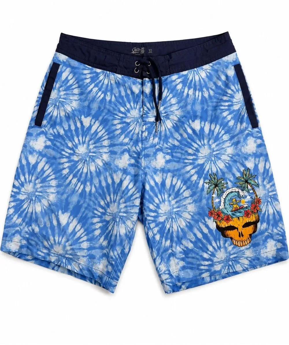 Sec 119 Grateful Dead Men’s Board Shorts Swim Trunks Size 32
